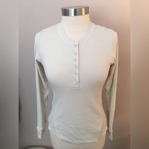 SKIMS Henley (Cream)